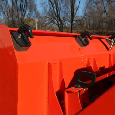 skid steer bucket hooks|kubota bucket bolt on hook.